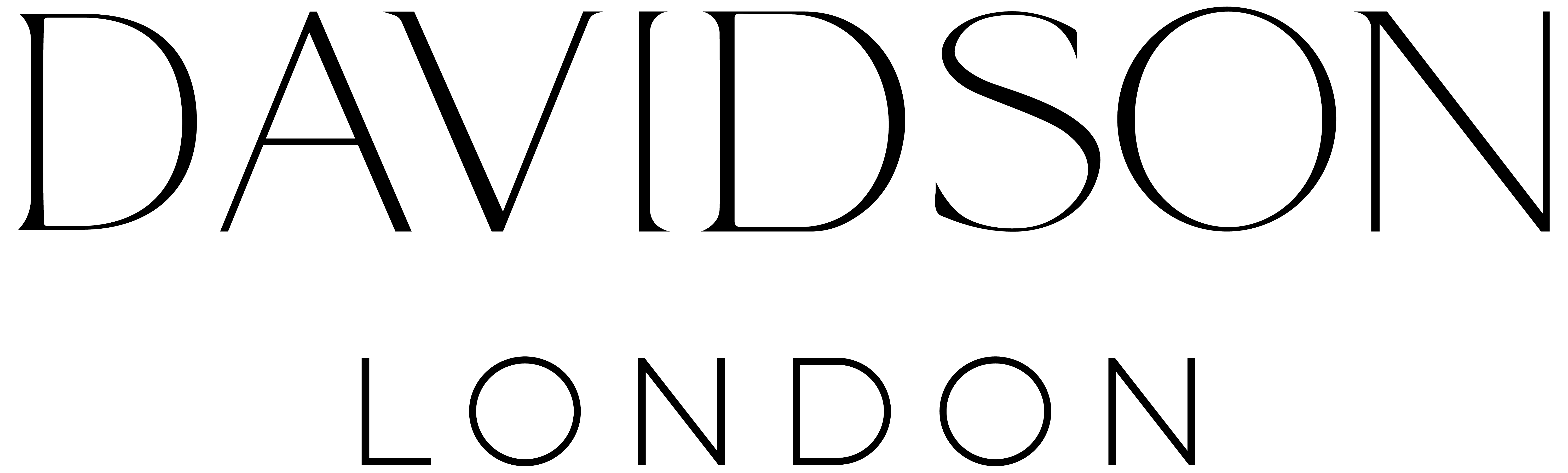 Davidson London Logo Black